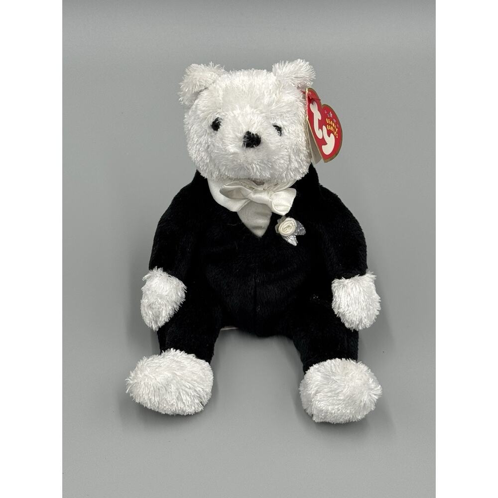 2002 Ty Beanie Babies Groom Teddy Bear